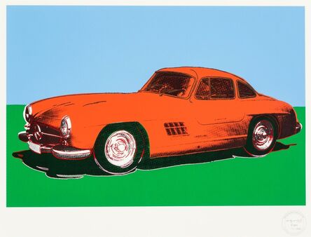 After Andy Warhol, ‘Mercedes 300 SL Gullwing’