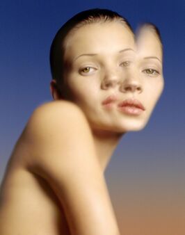 Albert Watson, ‘Kate Moss, Water Reflection’, 1993