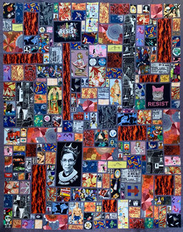 Camilla Taylor (b. 1970), ‘Calling All Superheroes—Saving the World This Time is Going to Take Every Single One of Us’, 2019