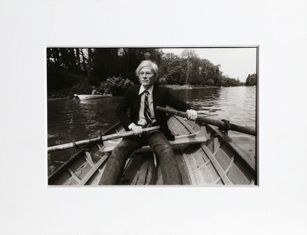 Christopher Makos, ‘At the Bois de Boulogne (Warhol: Ten Images)’, 1981 (printed 1989)