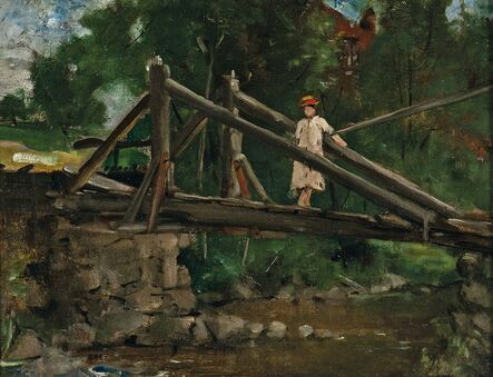 Julian Alden Weir, ‘The Old Bridge’