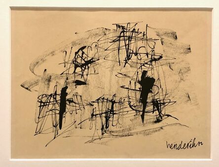 Jan Henderikse, ‘Informal Composition’, 1957
