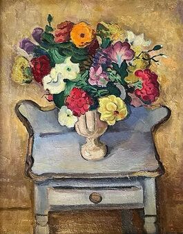 Adrian Dornbush, ‘Flower Still Life’, c. 1931