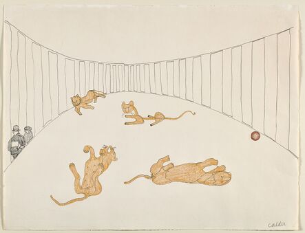 Alexander Calder, ‘Lion Cage’, 1931