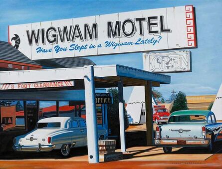 Alain Bertrand, ‘Wigwam Motel’, N/A