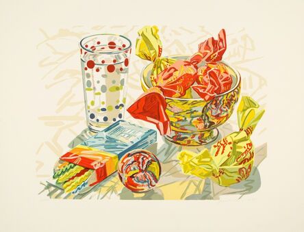 Janet Fish, ‘Still Life with Candy’, 1991