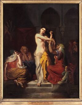 Théodore Chassériau, ‘Interior of a Seraglio’, 1854
