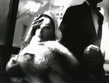 Lillian Bassman, ‘Golden Fox, Blue Fox’, 1954