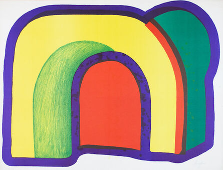 Howard Hodgkin, ‘Composition with Red (also called Arch), from ‘Europäische Graphik VII. Englische Künstler’’, 1970