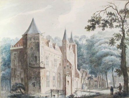 Hendrik Tavernier, ‘Landscape with Castle’, 1779