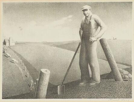 Grant Wood, ‘In the Spring’, 1939