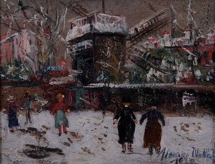 Maurice Utrillo, ‘Montmartre’, 1935