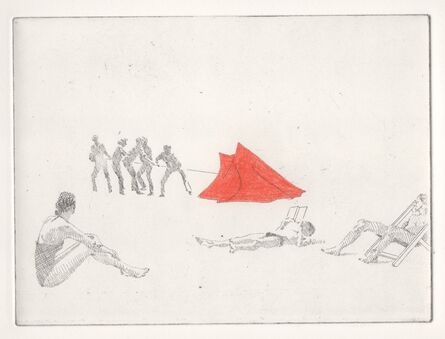 Alexander Massouras, ‘Thinking about red tents,  (Midlands 7)’, 2016-2020