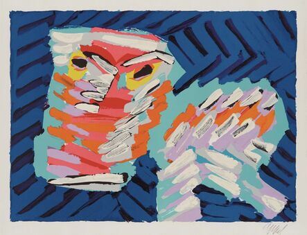 Karel Appel, ‘Sad Cat’, 1979
