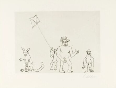 Alexander Calder, ‘Santa Klaus 7’, 1974