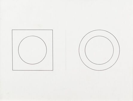 Mario Ballocco, ‘Interazione tra figura e sfondo’, 1981