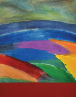 Ronnie Landfield, ‘Rose and The Rain’, 2018