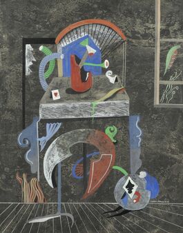 Conroy Maddox, ‘Game of Chance II’, 1991