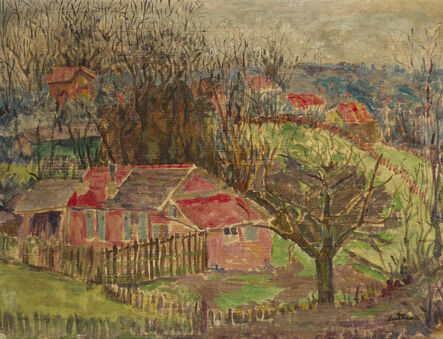 Lena Pillico, ‘Cottages in the Country’, 1932