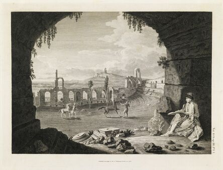 James Stuart, ‘A View of the Front of the Scene’, 1762