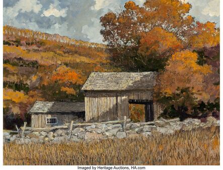 Eric Sloane, ‘Barn in the Valley’