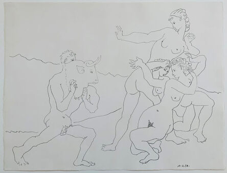 Pablo Picasso, ‘Le Jeu du Taureau’, 14.2.1954