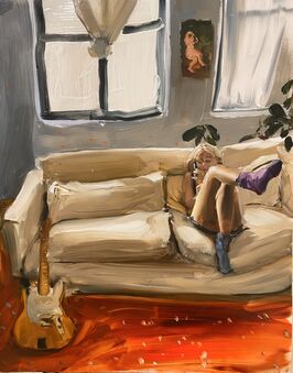 Jenna Gribbon, ‘Couched’, 2020