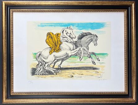 Giorgio de Chirico, ‘Cavalli sulla spiaggia’, 1970