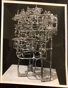 John Reed, ‘Vintage Silver Gelatin Photo of Ibram Lassaw Modernist Sculpture (Photograph)’, 1970-1979