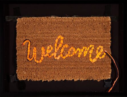 Banksy X Love Welcomes, ‘Welcome Mat’, 2019