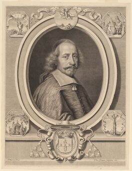 Peter Ludwig van Schuppen after Pierre Mignard I, ‘Cardinal Jules Mazarin’, 1661