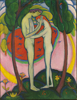William Zorach, ‘Spring in Central Park (recto)’, 1914