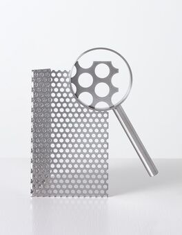 Ricky Swallow, ‘Magnifying Glass with Perforated Metal’, 2019