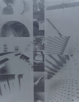 Gretchen Bender, ‘Thou Shalt Not Take the Name of God in Vain (The Third Commandment)’, 1987