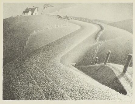 Grant Wood, ‘March’, 1939