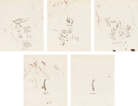 Jean-Michel Basquiat, ‘Untitled (from Leonardo)’, 1983