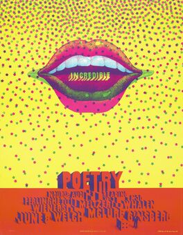 Victor Moscoso, ‘Incredible Poetry’, 1968