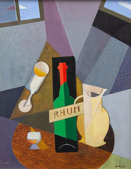 Bela de Kristo, ‘Composition cubiste à la bouteille de Rhum’, 1920-2006