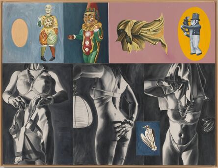 David Salle, ‘Sextant in Dogtown’, 1987