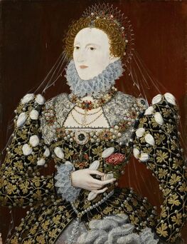 Nicholas Hilliard, ‘Elizabeth I of England, the "Phoenix" portrait’, ca. 1575