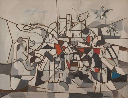 Robert Goodnough, ‘Struggling Horse’, 1958