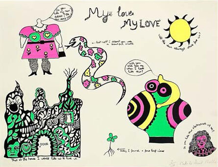 Niki de Saint Phalle, ‘My Love, My Love’, 1968