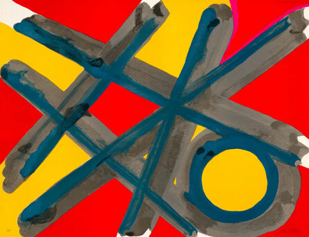 Alexander Calder, ‘Untitled (Grid and Circle), ca.’, 1970