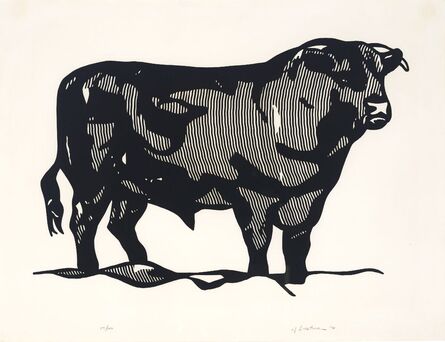 Roy Lichtenstein, ‘Bull I’, 1973