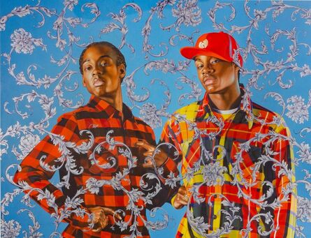 Kehinde Wiley, ‘George, Lord Digby and William, Lord Russell’, 2021