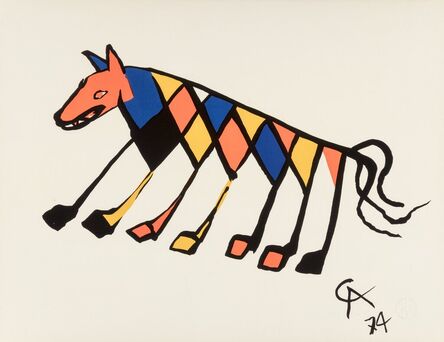 Alexander Calder, ‘Untitled, from Flying Colors’, 1974
