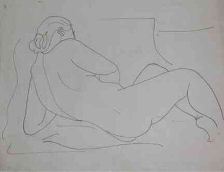 Mariano Rodriguez, ‘Mujer de Espaldas’, 1941