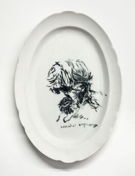 Olaf Brzeski, ‘Plate (Tired Protagonist)’, 2009
