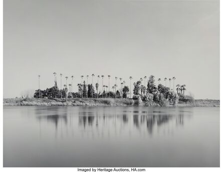 Robert Dawson, ‘Untitled #1, From the Mono Lake Series and Delta Farm, Sacremento River, California,From the Great Central Valley Project (Two works)’