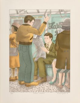 Richard Egielski, ‘New Blade and Between Stations’, c. 1979